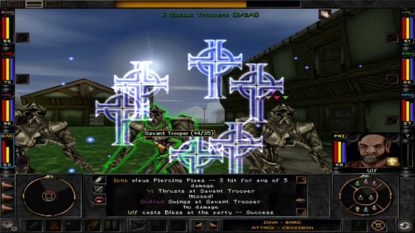 Игра Wizardry 8, скриншот