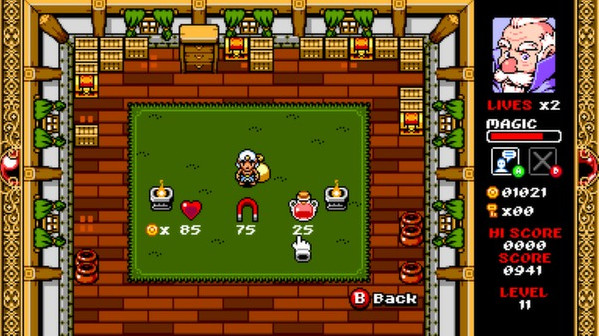 Игра Wizorb, скриншот