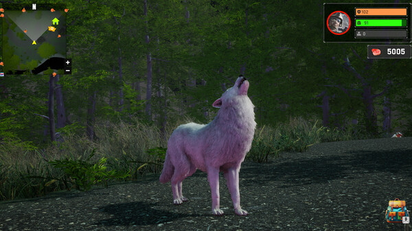 Игра Wolf Simulator: Silent Paws, скриншот
