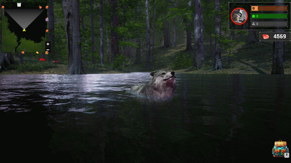 Игра Wolf Simulator: Silent Paws, скриншот