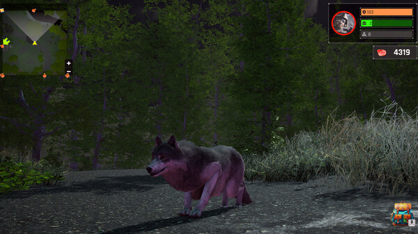 Игра Wolf Simulator: Silent Paws, скриншот