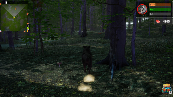 Игра Wolf Simulator: Silent Paws, скриншот