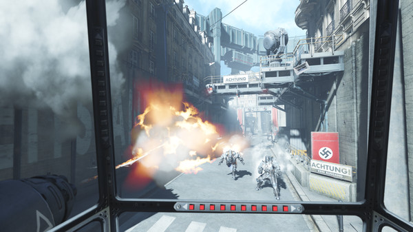 Игра Wolfenstein: Cyberpilot, скриншот