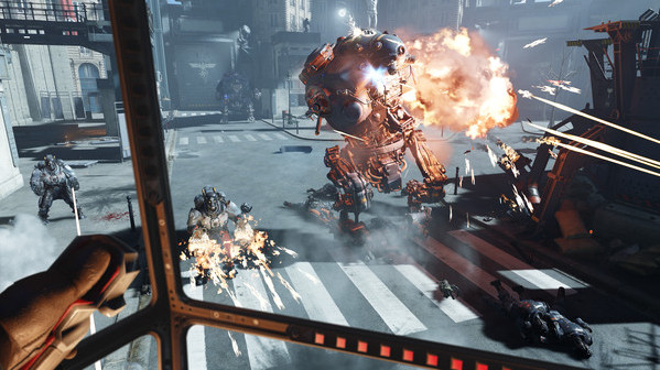 Игра Wolfenstein: Cyberpilot, скриншот