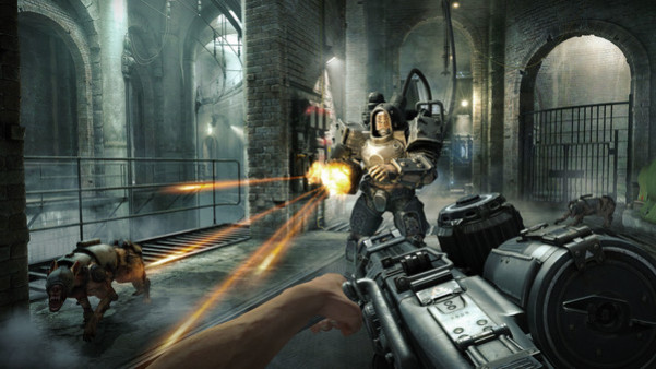 Игра Wolfenstein: The Old Blood, скриншот