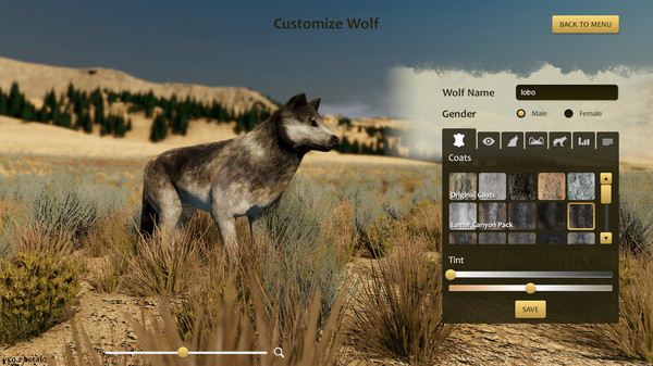 Игра WolfQuest: Anniversary Edition, скриншот