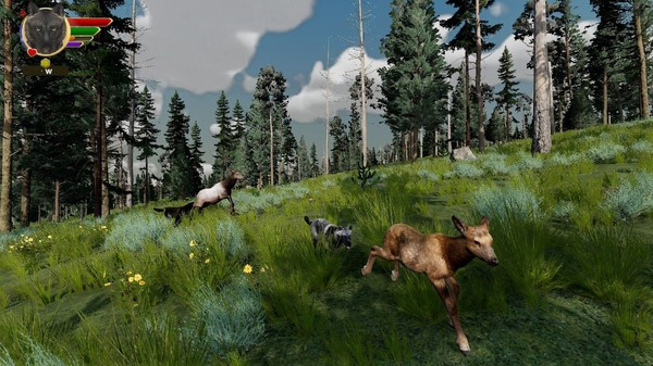 Игра WolfQuest: Anniversary Edition, скриншот