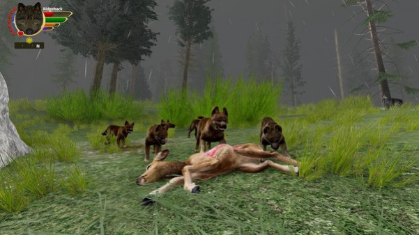 Игра WolfQuest: Anniversary Edition, скриншот