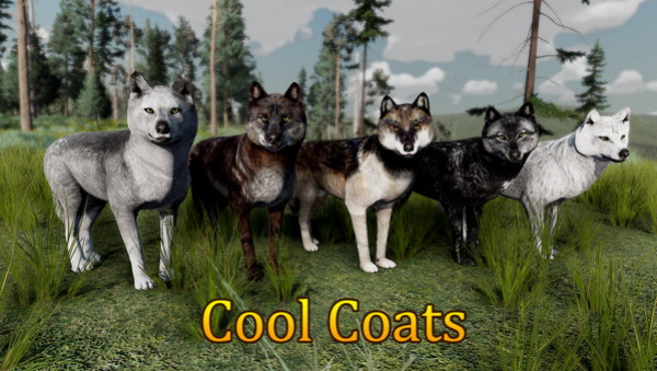 Игра WolfQuest: Anniversary - Yellowstone Wolf Coat Pack, скриншот