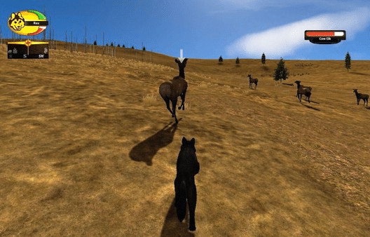 Игра WolfQuest: Classic, скриншот