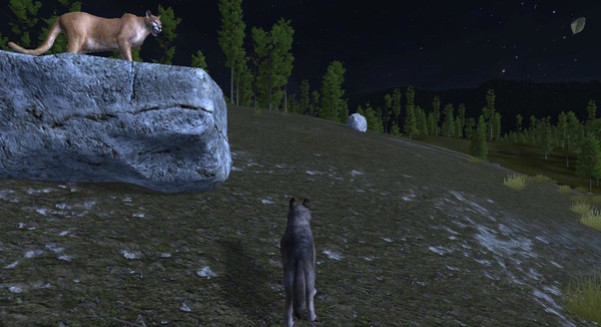 Игра WolfQuest: Classic, скриншот