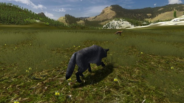 Игра WolfQuest: Classic, скриншот