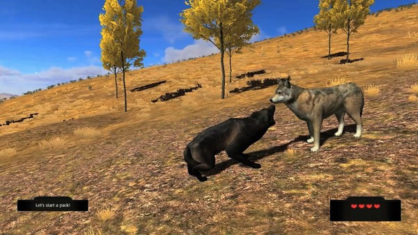 Игра WolfQuest: Classic, скриншот