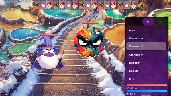 Игра WonderLang English, скриншот