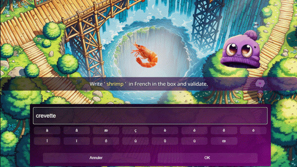 Игра WonderLang Polyglot, скриншот