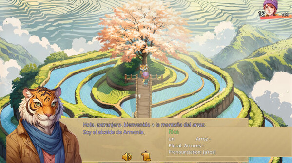 Игра WonderLang Spanish, скриншот