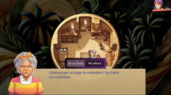 Игра WonderLang Spanish, скриншот