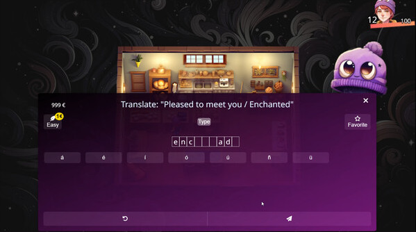 Игра WonderLang Spanish, скриншот