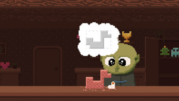 Игра Woodworm, скриншот
