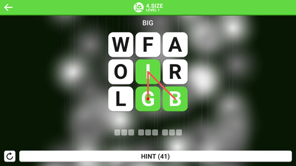 Игра Wordle 3, скриншот