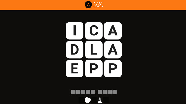 Игра Wordle 4, скриншот