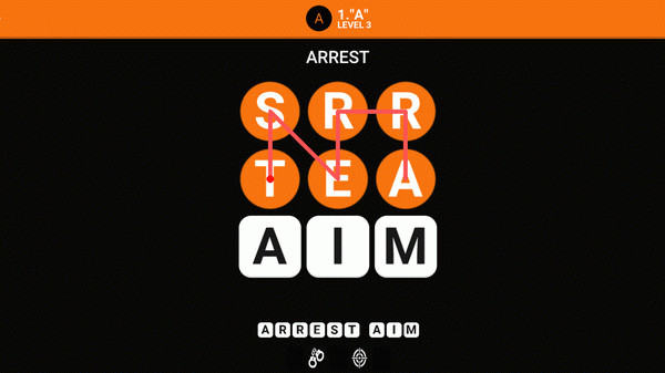 Игра Wordle 4, скриншот