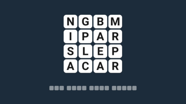 Игра Wordle 5, скриншот