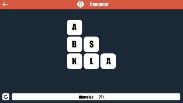 Игра Wordle - Deutsche, скриншот