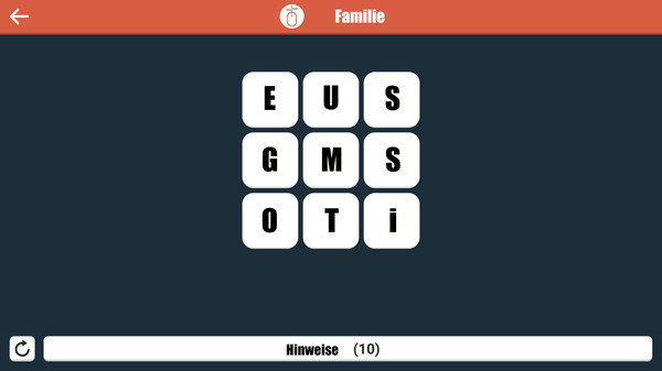 Игра Wordle - Deutsche, скриншот
