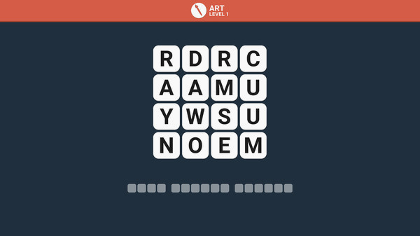 Игра Wordle, скриншот