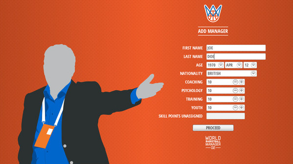 Игра World Basketball Manager 2, скриншот