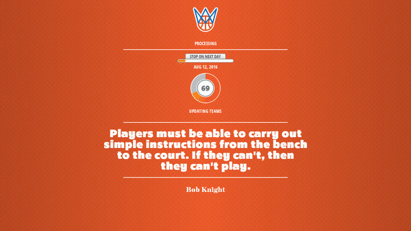 Игра World Basketball Manager 2, скриншот