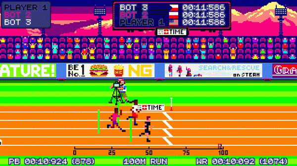 Игра World CHAMPIONS: Decathlon, скриншот
