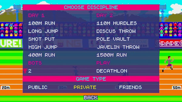 Игра World CHAMPIONS: Decathlon, скриншот