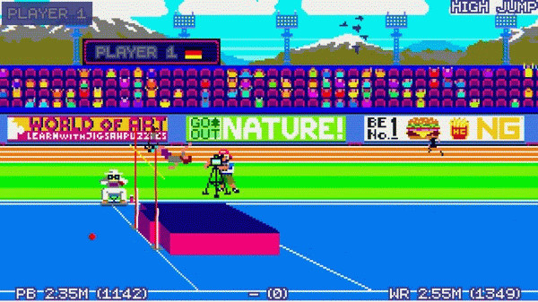 Игра World CHAMPIONS: Decathlon, скриншот
