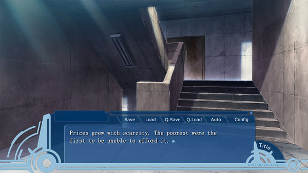 Игра WORLD END ECONOMiCA episode.02, скриншот