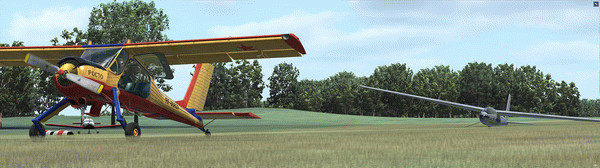 Игра World of Aircraft: Glider Simulator, скриншот