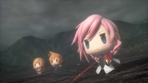Игра WORLD OF FINAL FANTASY, скриншот