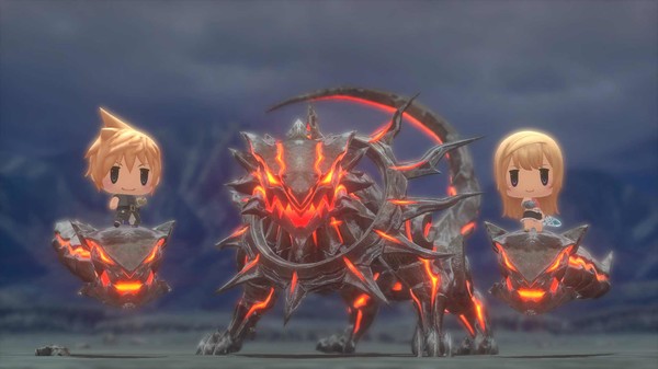 Игра WORLD OF FINAL FANTASY, скриншот