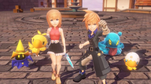 Игра WORLD OF FINAL FANTASY, скриншот