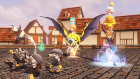 Игра WORLD OF FINAL FANTASY, скриншот