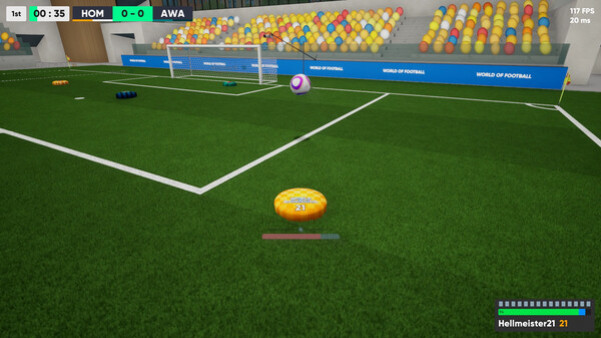 Игра World of Football, скриншот