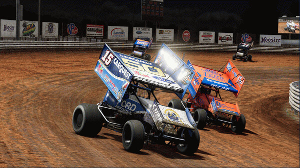 Игра World of Outlaws: Dirt Racing 24 Gold Edition, скриншот