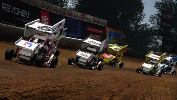 Игра World of Outlaws: Dirt Racing 24 Gold Edition, скриншот