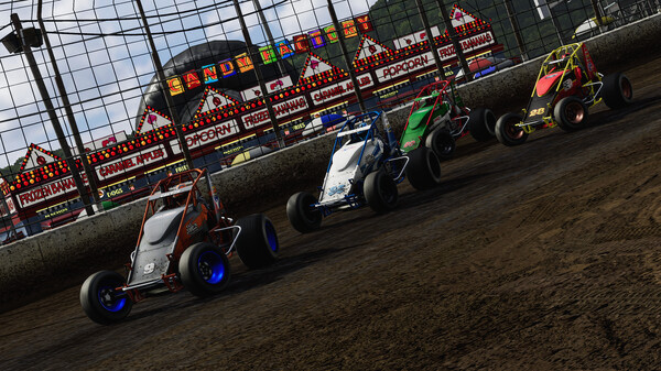 Игра World of Outlaws: Dirt Racing 24 Gold Edition, скриншот