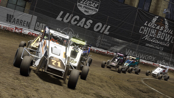 Игра World of Outlaws: Dirt Racing 24 Gold Edition, скриншот