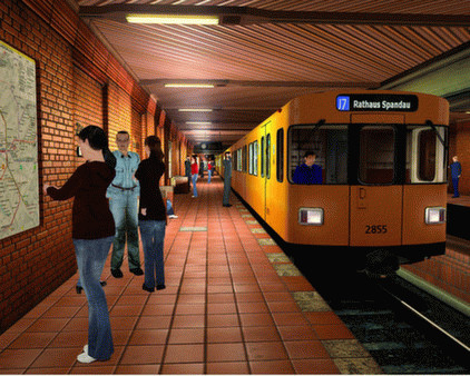Игра World of Subways 2 – Berlin Line 7, скриншот