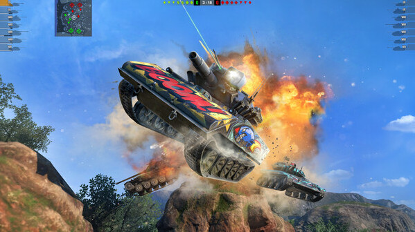 Игра World of Tanks Blitz, скриншот