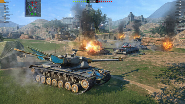 Игра World of Tanks Blitz, скриншот