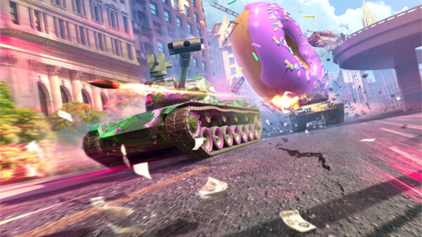 Игра World of Tanks Blitz, скриншот